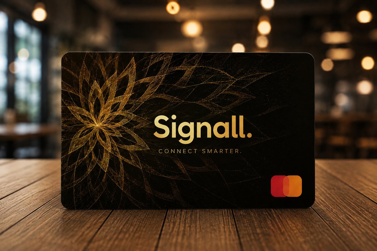 A personal Signall card for individuals
