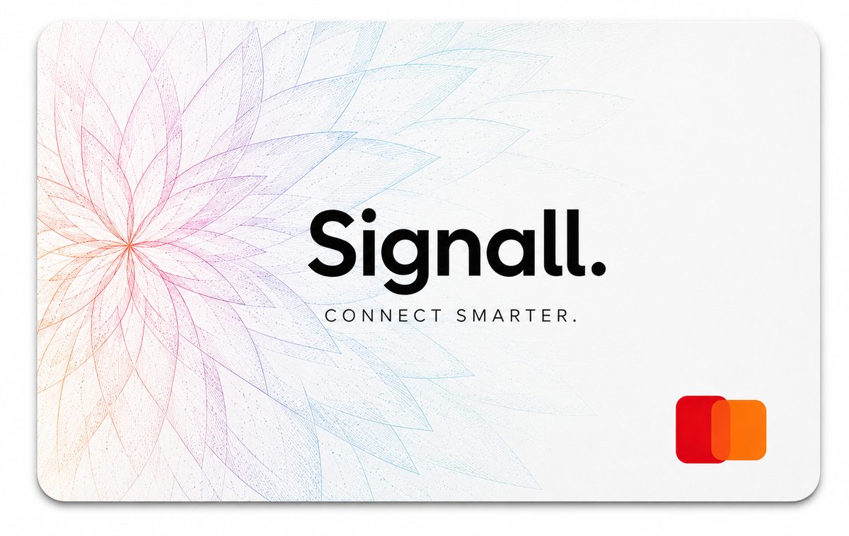 A Signall page replacing scattered contact details