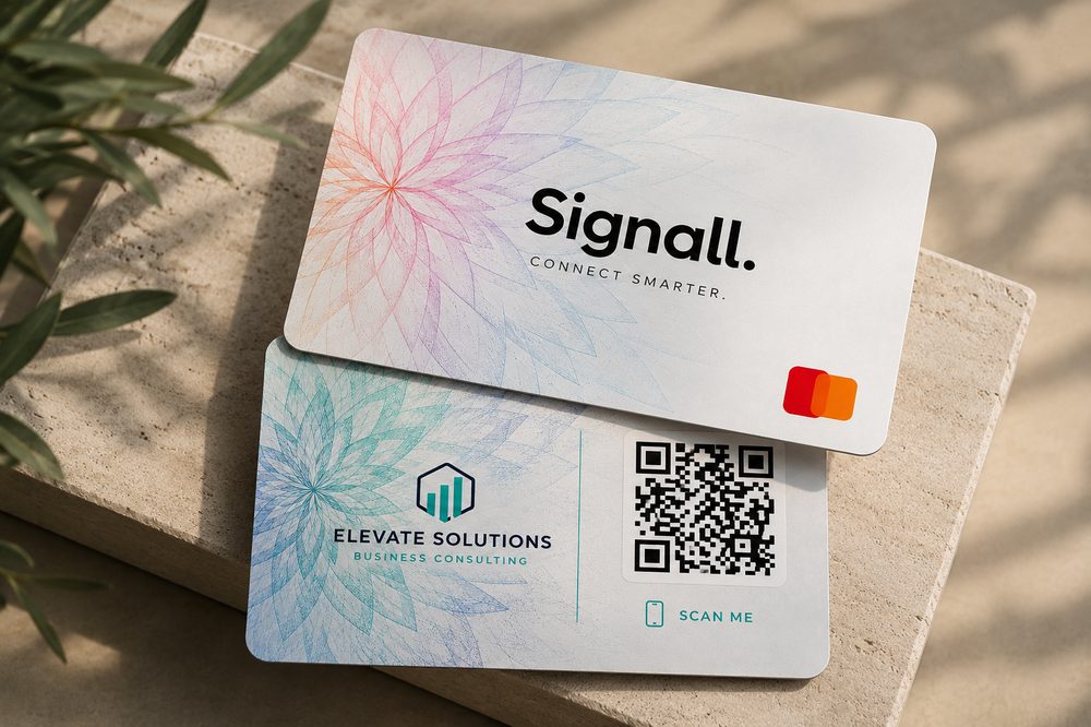 Signall White card